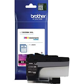 Brother LC3033BK INKvestment Tank 1-Pack, Inkjet, 3000 Pages Black, Super High-yield Original Ink Cartridges