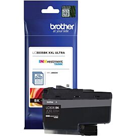 Brother LC3035BK 1 Pack Inkjet, 6000 Pages Black, Ultra High Yield, INKvestment Tank, Original Ink Cartridge