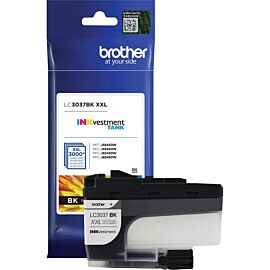 Brother LC3037BK INKvestment Tank 1-Pack, Inkjet, 3000 Pages, Super High Yield, Original Ink Cartridges