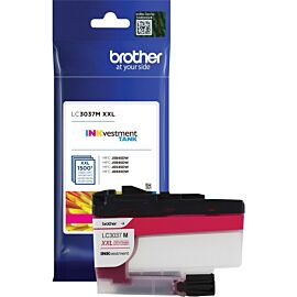 Brother LC3037M INKvestment Tank 1-Pack, Inkjet, 1500 Pages Magenta, Super High Yield, Original Ink Cartridges