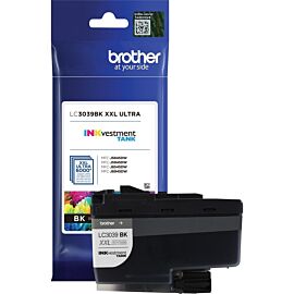 Brother LC3039BK INKvestment Tank 1-Pack, Inkjet, 6000 Pages Black, Ultra High Yield, Original Ink Cartridges