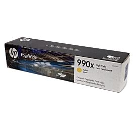 HP M0J97AN 990X Original Ink Cartridge Yellow Inkjet High Yield 20000 Pages 1 Pack