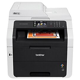 Brother MFC9340CDW 600 x 2400 dpi 23 ppm Wireless All in One Color Laser Printer