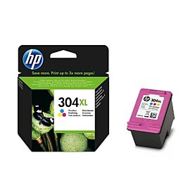 HP N9K07AE Tri-Color Ink Cartridge for 304XL
