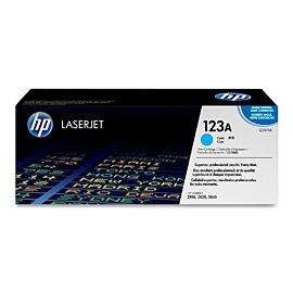 HP Q3971A 123A Toner Cartridge (Cyan) for Color LaserJet 2550L / 2550LN Printer