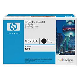 HP Q5950A 643A Black Toner Cartridge for Color LaserJet 4700 Series Printer