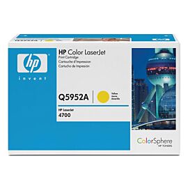 HP Q5952A 643A Yellow Toner Cartridge for Color LaserJet 4700 Series Printer