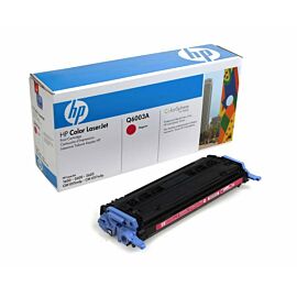 HP Q6003A 124A Toner Cartridge (Magenta) for Color LaserJet 1600 / 2600 Series Printer