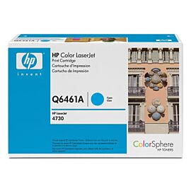 HP Q6461A Toner Cartridge (Cyan) for Color LaserJet 4730 Series Printer