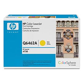 HP Q6462A Toner Cartridge (Yellow) for Color LaserJet 4730 Series Printer