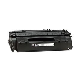 HP Q7553XD 53X Dual Pack Toner Cartridge Black
