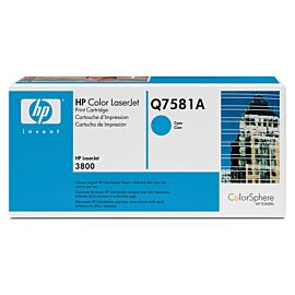 HP Q7581A 503A Cyan Toner Cartridge for Color LaserJet 3600 / 3800 Series Printer
