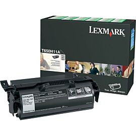 Lexmark T650H11A Laser, 25000 Pages Black, 1-Pack Original Toner Cartridge