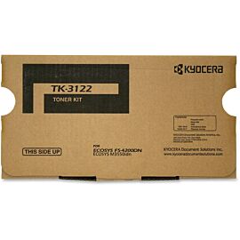 Kyocera TK-3122 Laser, 21000 Pages Black, 1-Pack Original Toner Cartridge