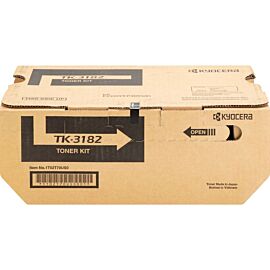 Kyocera TK-3182 Black, Laser, 21000 Pages, 1-Pack Original Toner Cartridge