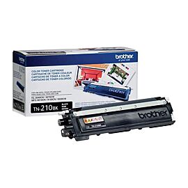 Brother TN210BK TN210 Black 2.2K Yield Toner Cartridge