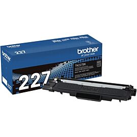 Brother TN227BK TN-227BK High Yield Black Laser, High Yield, 3000 Pages, 1-Pack Original Toner Cartridge