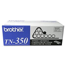 Brother TN350 Laser, 2500 Pages Black, 1-Pack Original Toner Cartridge