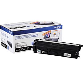 Brother TN433BK TN433 Black 4.5K High Yield Toner Cartridge