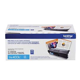 Brother TN433C TN433 Cyan 4K High Yield Toner Cartridge