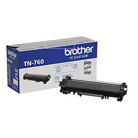 Brother TN760 Black 6K High Yield Jumbo Toner Cartridge