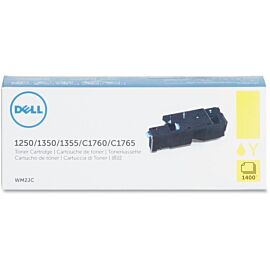 Dell WM2JC Yellow Toner Cartridge for Color Laser Printer 1250c / 1350c